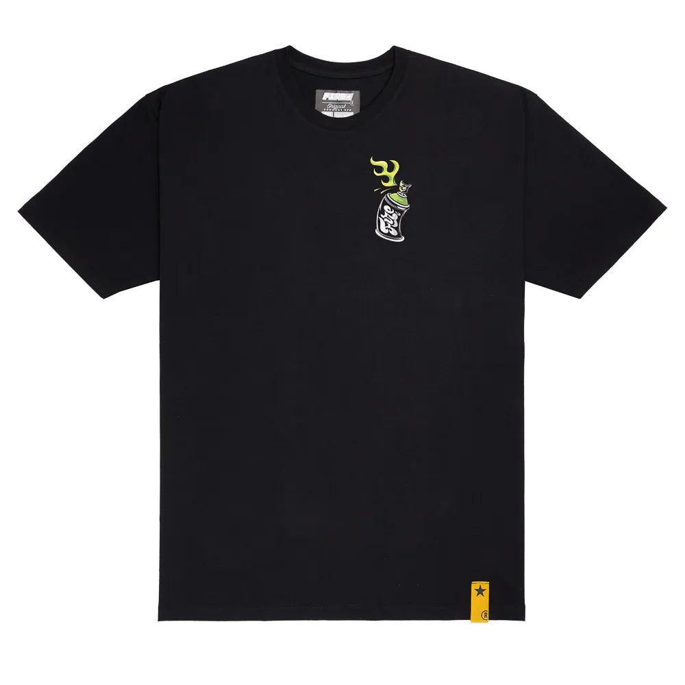 Fire T-Shirt Spray Preto