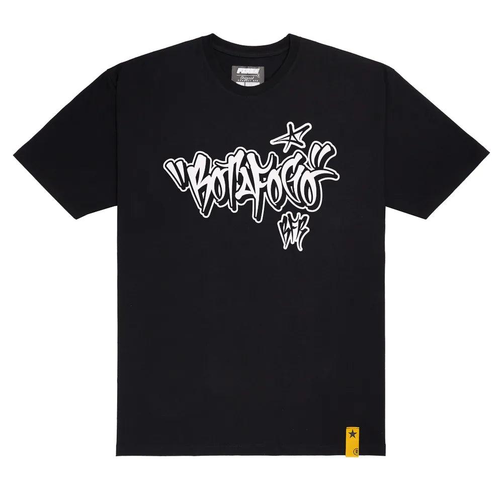 Fire T-Shirt Bfr Preto