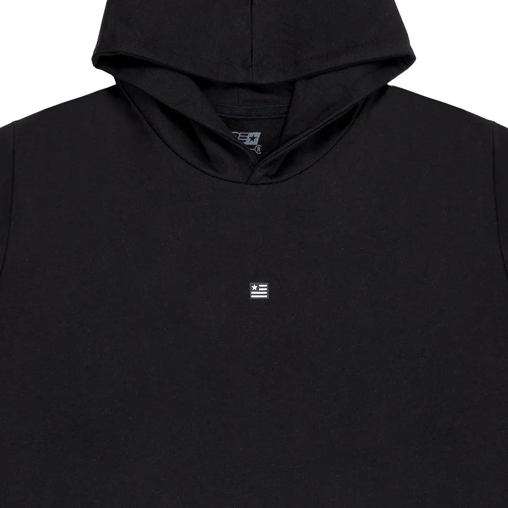 Fire Basic Hoddie Flag Black Preto